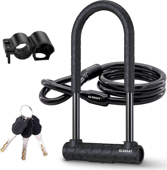 Imagen de Heavy Duty Bike U Lock 12 Ton Shear en OfertitasTOP