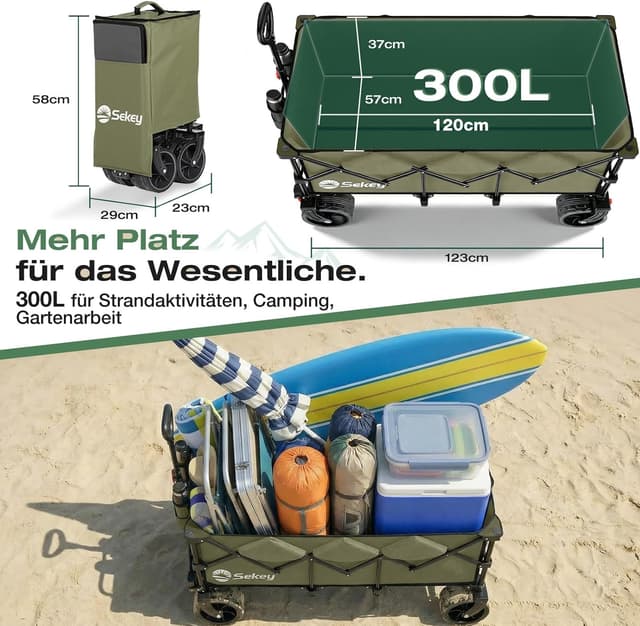 Thumbnail 5 de Sekey XXXL Bollerwagen 300 L đ