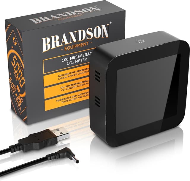 Thumbnail 6 de Brandson CO2 Melder Messgerät 400–5000 PPM