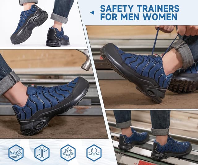 Thumbnail 6 de LARNMERN Sicherheitsschuhe 200J, Größe 35-51