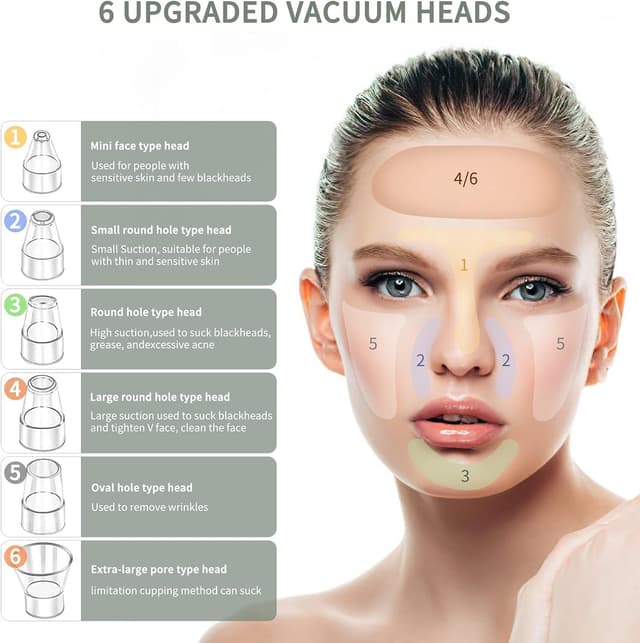 Detalle de Blackhead Remover Vacuum 60Kpa