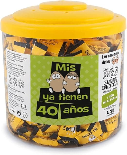 Imagen de Regalo original: Tarro 365 caramelos motivadores 🍬 en OfertitasTOP
