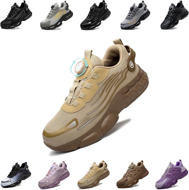 Detalle de Gugifcto Scarpe antinfortunistiche con punta in acciaio, traspiranti e leggere (EU 36-46)