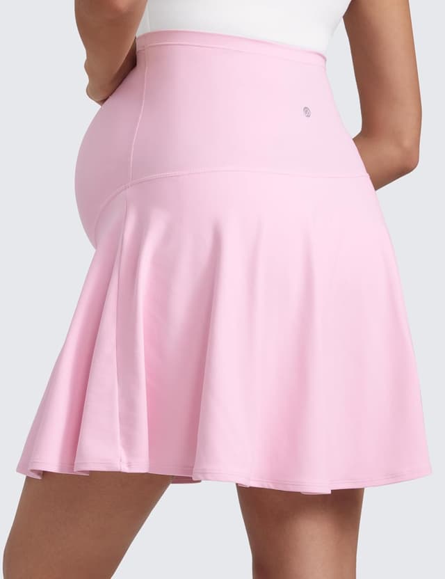 Detalle 2 de CRZ YOGA Butterluxe maternity tennis skirt skorts with pockets