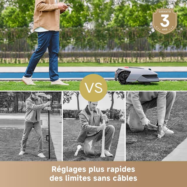 Detalle 2 de DREAME A1 Pro Robot Tondeuse sans Fil