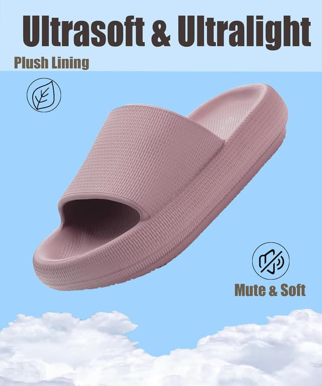 Detalle de Misolin Ciabatte Donna Estive Nuvola: pantofole da doccia, piscina e casa antiscivolo