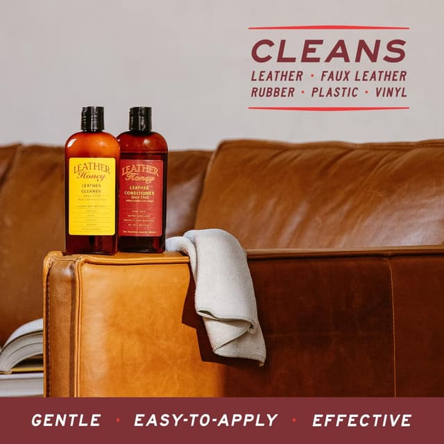 Detalle 2 de Leather Honey Leather Cleaner deep-cleaner for leather