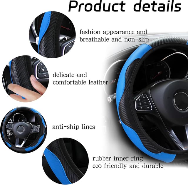 Thumbnail 1 de Breathable Steering Wheel Cover 14.5–15in