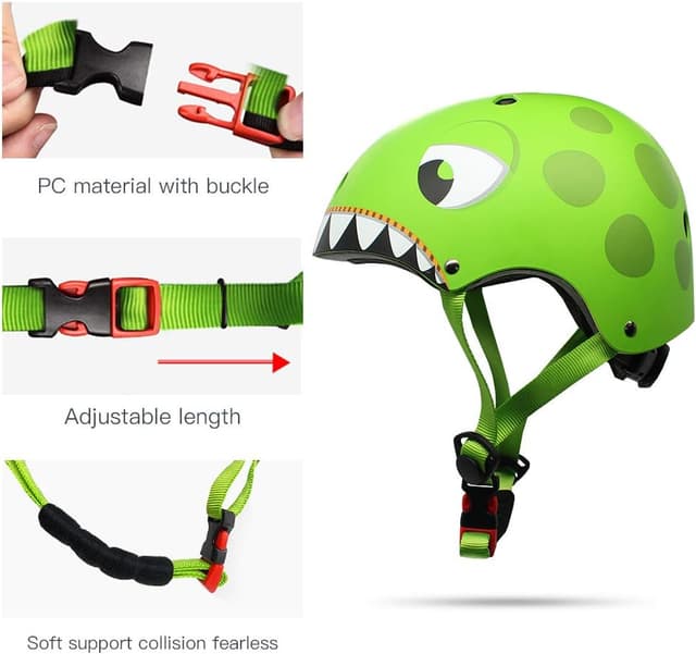 Detalle 1 de Kids bike helmet for ages 2-8, 50-54 cm