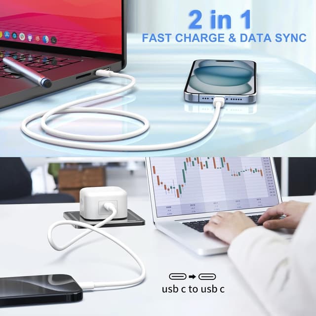 Thumbnail 6 de Apple iPhone 15 20W fast charger 2-pack