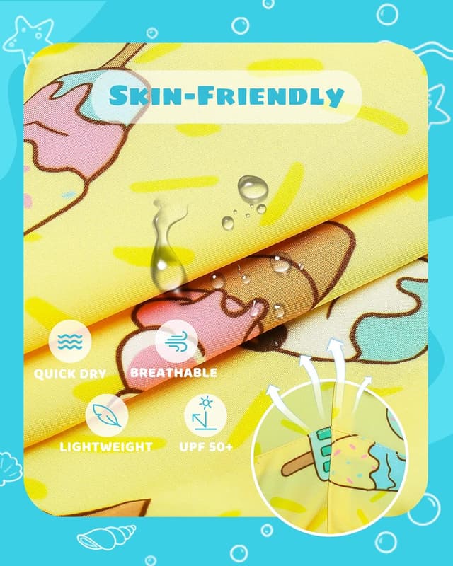 Detalle de MaaMgic Boys 2 in 1 Swimming Shorts with Compression Liner and Pockets