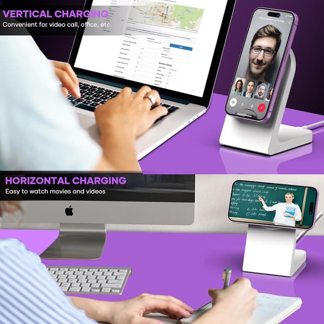 Thumbnail 4 de Magnetic Wireless Charger for iPhone 17/16/15/14