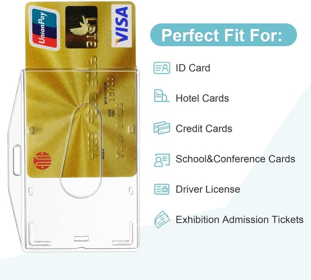 Thumbnail 4 de Vicloon Ausweishüllen 2er Set 10×6,5 cm