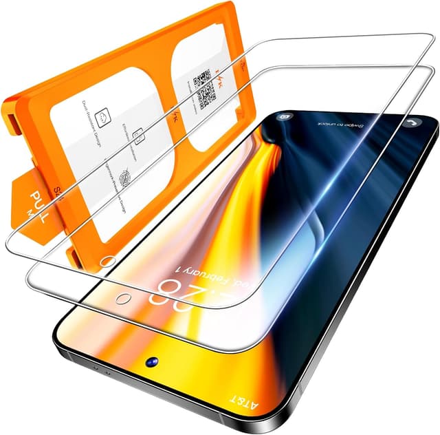 Thumbnail 6 de LϟK Samsung Galaxy S25 Ultra screen protector 2-pack