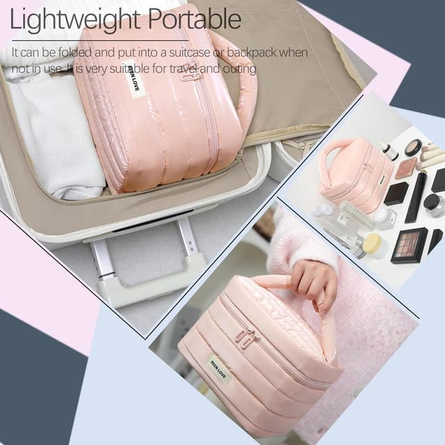 Thumbnail 6 de Portable Large Capacity Makeup Bag for Women & Travel 💄