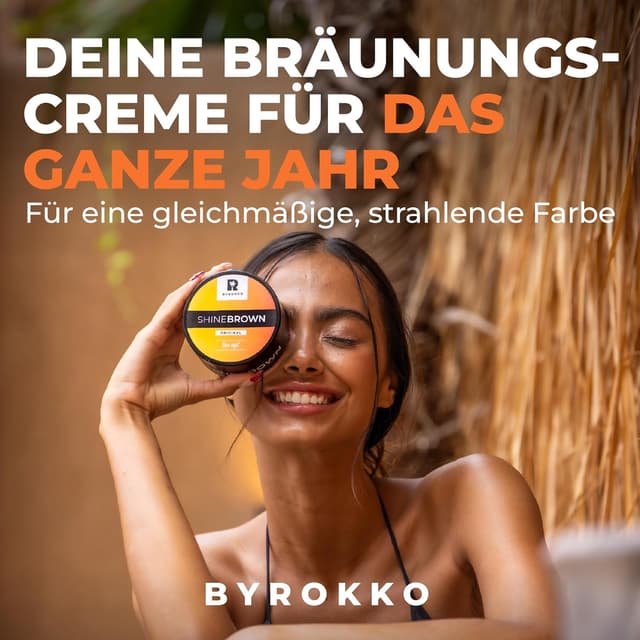 Thumbnail 6 de BYROKKO Shine Brown Bräunungsbeschleuniger Sonnencreme (210 ml) für Solarium und Outdoor