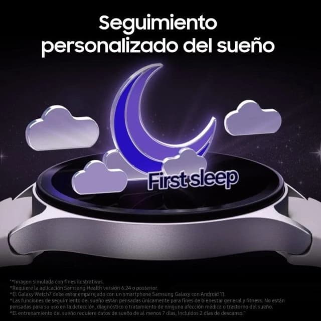 Detalle de Samsung Galaxy Watch7 40 mm Bluetooth Verde