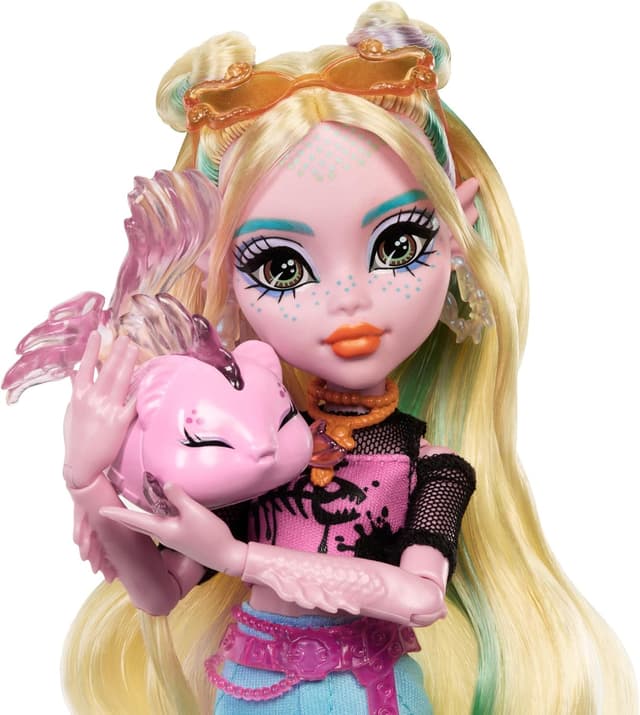 Detalle de Monster High Lagoona Blue Puppe HXH75