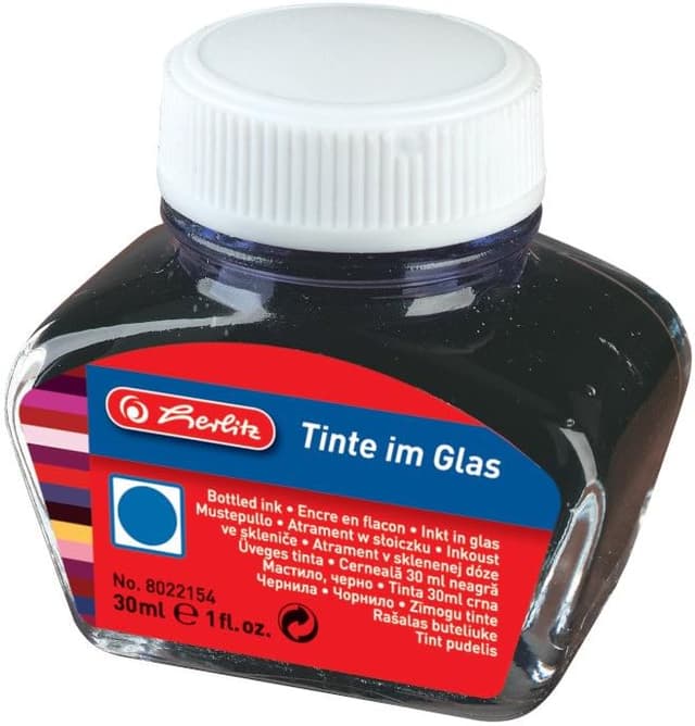 Detalle de Encre dans le verre 30 ml bleu roi