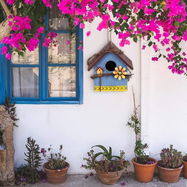 Detalle 2 de JUJOYBD Vogelhaus Nistkasten Meisen