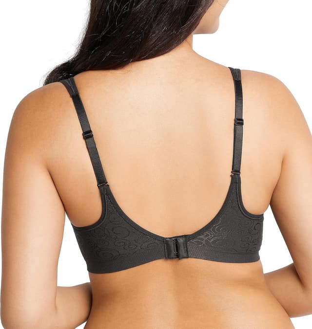 Detalle 2 de Bali Comfort Revolution DF3463 Wireless Bra for Women (Full Coverage, Moisture-Wicking, Wirefree)
