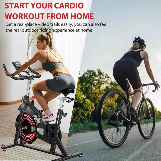 Detalle de Stationary Exercise Bike with Smart App