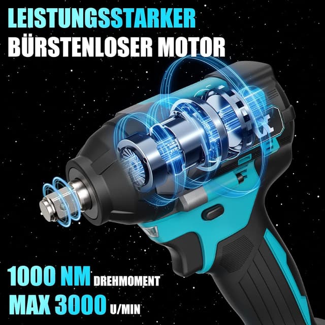 Thumbnail 5 de Makita Schlagschrauber 1000Nm Akku 18V