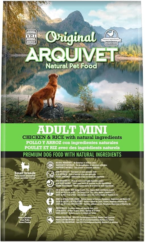 Detalle 2 de Arquivet Original Adult Mini 3 kg Pienso para perros pequeños