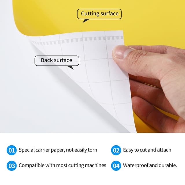 Thumbnail 2 de Vinyl-Plotterfolie 42er Set, 30,5x21 cm