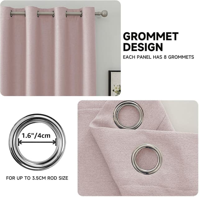 Thumbnail 5 de Rideau occultant thermique 140x280 cm Ystyle