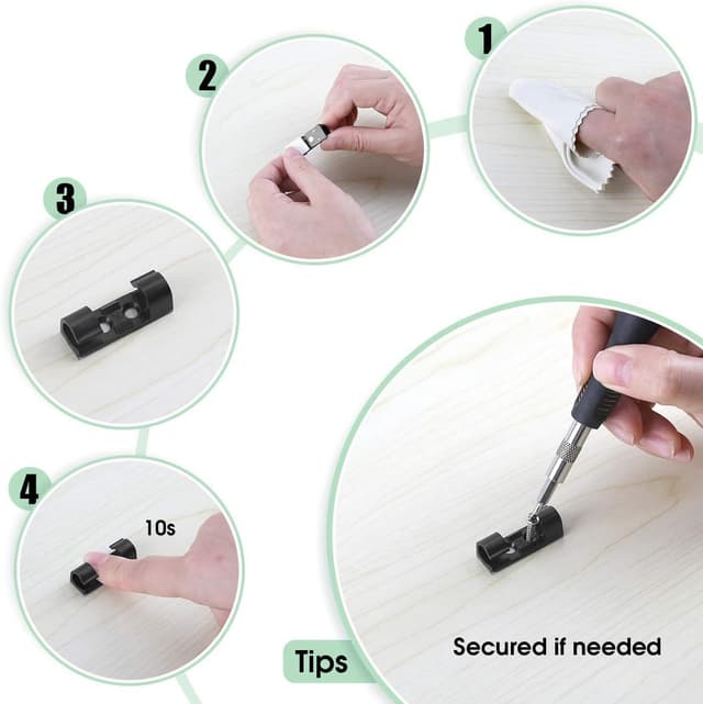 Thumbnail 5 de AGPTEK 70PCS Clips Câbles Rangement 70 pièces