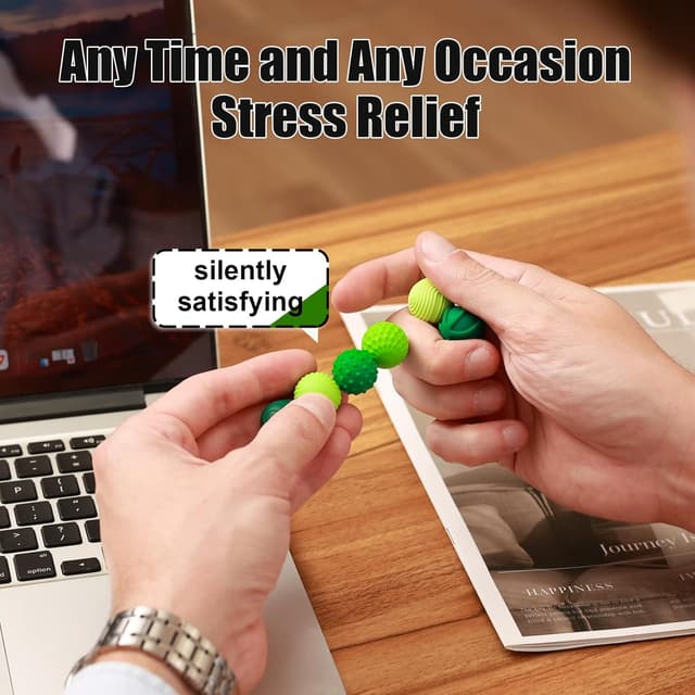 Detalle 2 de Silicone Magnetic Balls 6-Pack 🧩