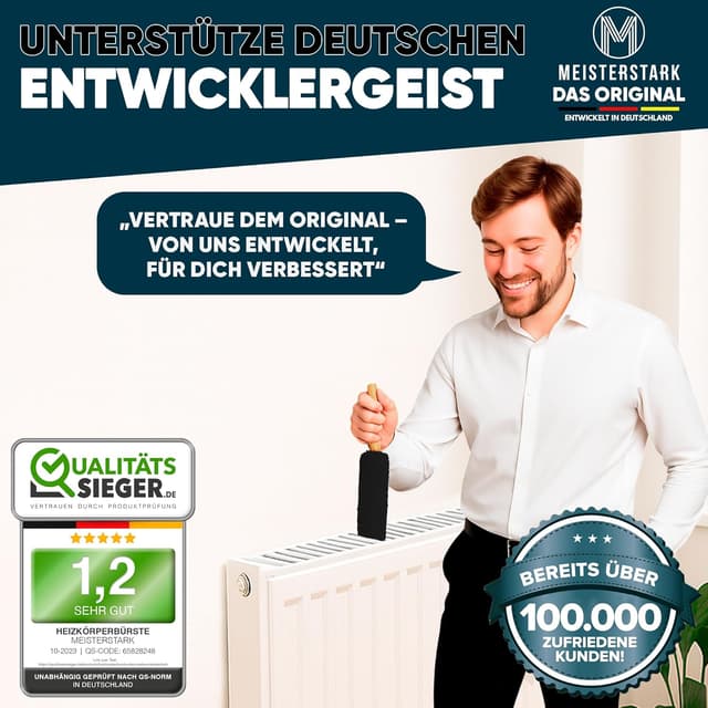 Thumbnail 5 de Heizkörperbürste DIE ORIGINAL 115 cm