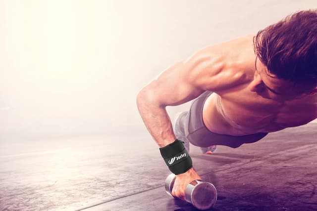 Thumbnail 6 de Adjustable Cotton-Fabric Ankle Weights (1/2/3/4/6/8/10/12/20 lb) — Pair for Ankles, Wrists, Arms & Legs