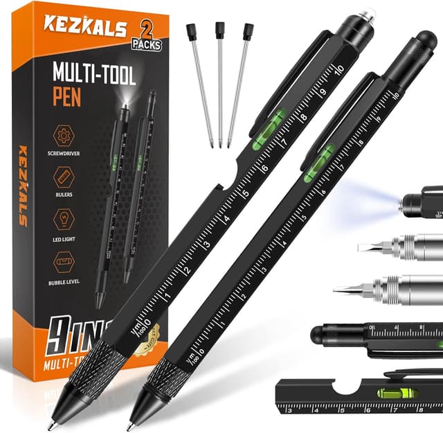 Detalle de KEZKALS multi tool pen set 9 in 1