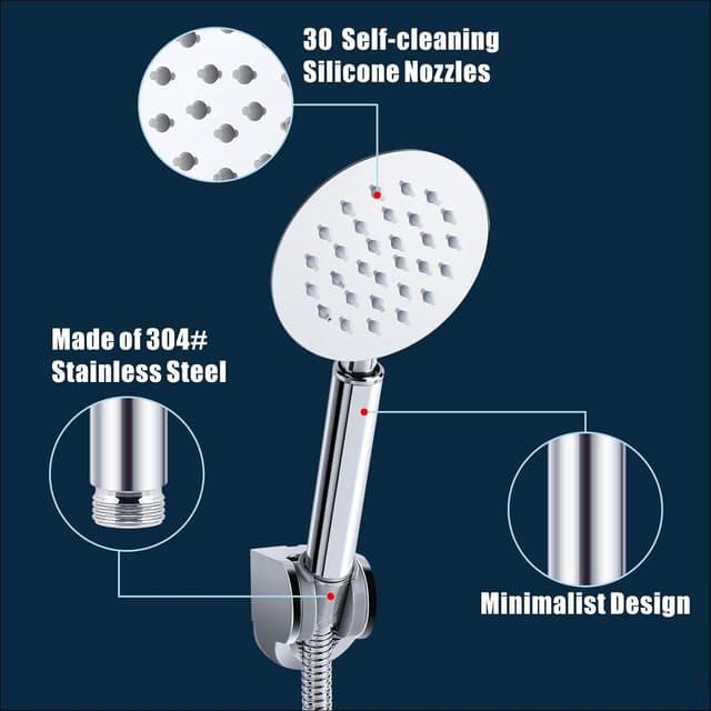 Thumbnail 1 de Voolan Cabezal de Ducha de Mano 4 pulgadas