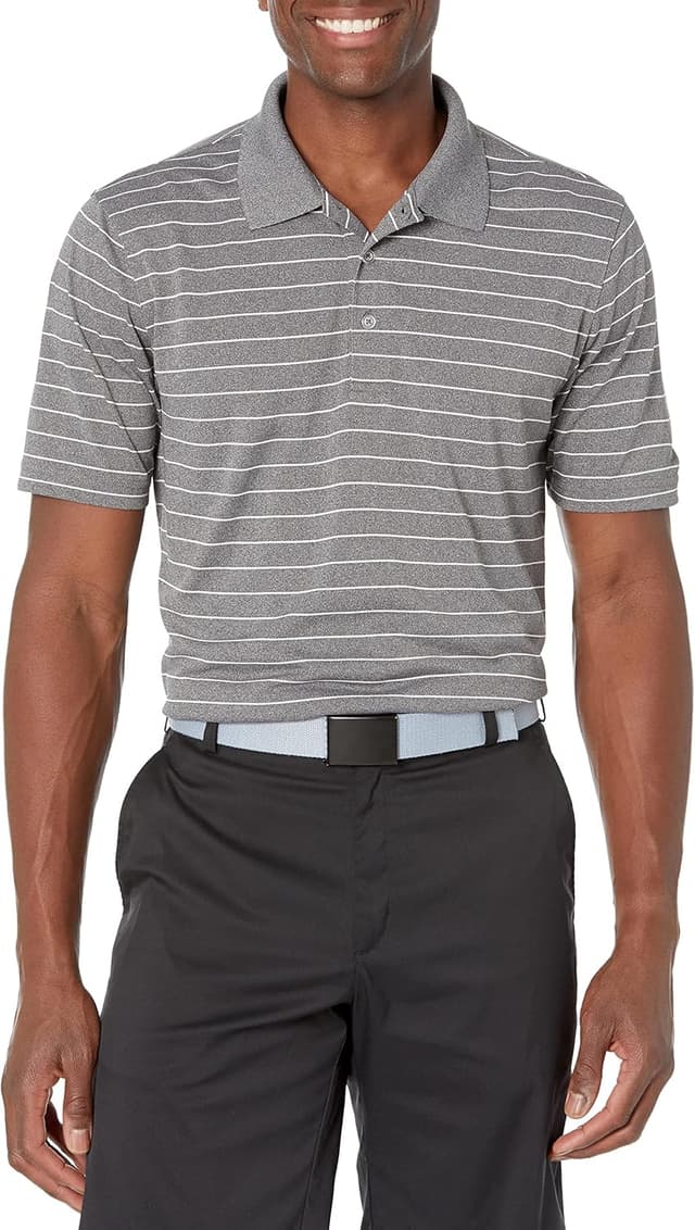 Detalle de Amazon Essentials Men’s Golf Polo Shirt (Quick-Dry, Short Sleeve)