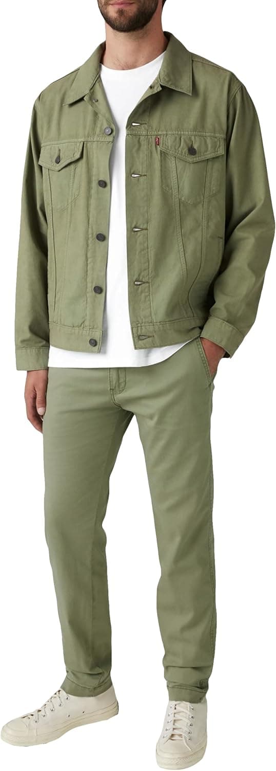 Detalle de Levi’s Men’s XX Chino Standard II Pants – modern classic with stretch comfort