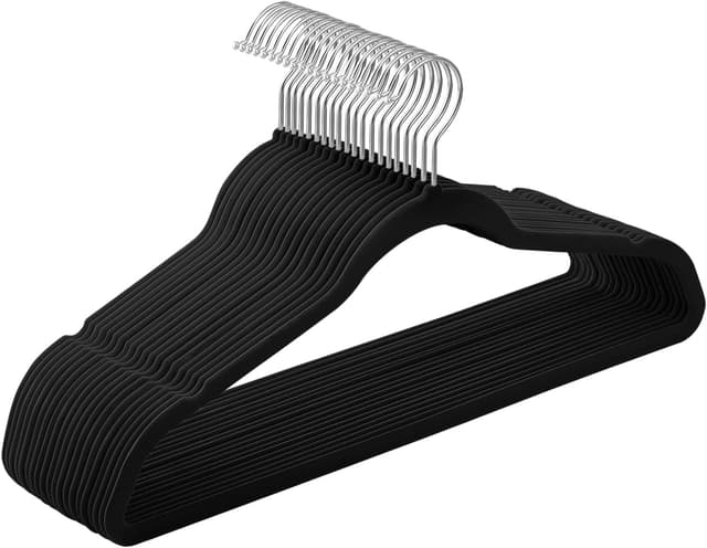 Imagen de SONGMICS Percha de Terciopelo 20u Antideslizantes 360º en OfertitasTOP