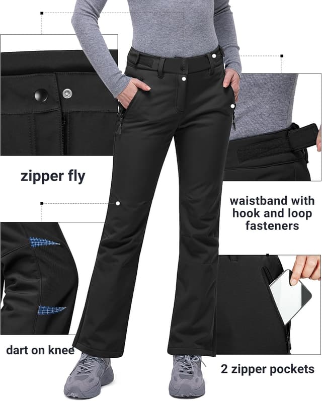Thumbnail 5 de 33,000ft Women's Softshell Ski Pants