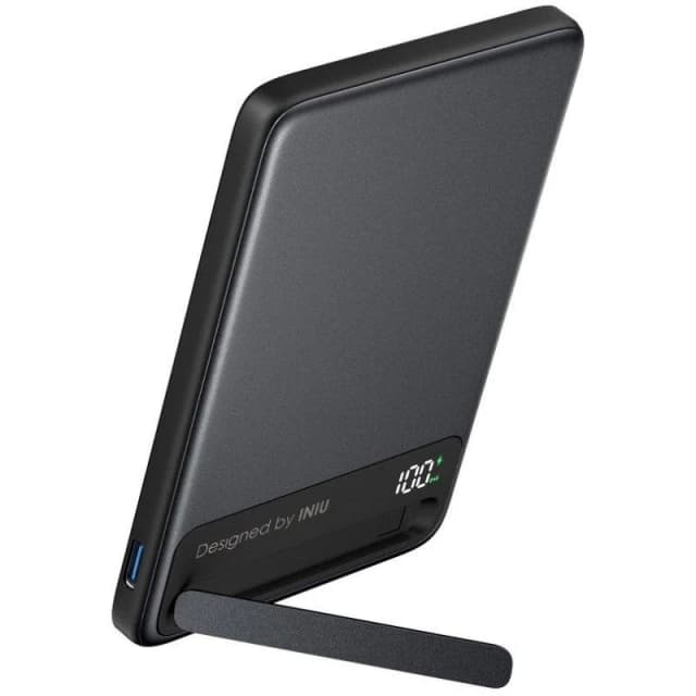 Imagen de INIU MagPro Qi2 Powerbank 5000mAh magnética 20W negra 📱 en OfertitasTOP