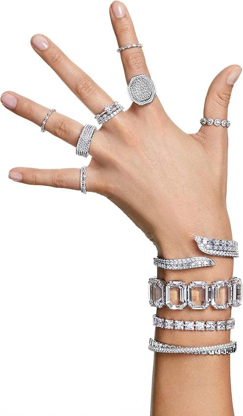 Thumbnail 6 de Swarovski Anillo Matrix Vittore Talla redonda, blanco 💍