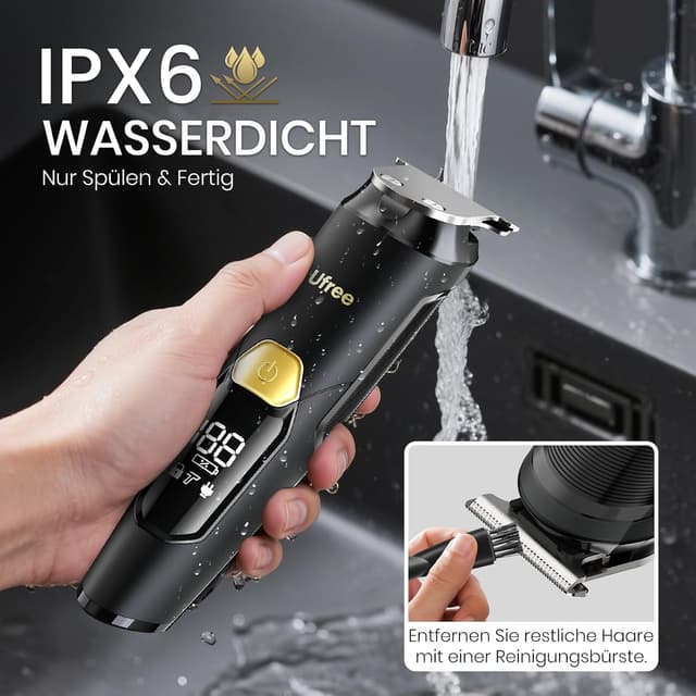 Thumbnail 5 de Ufree 3 in 1 Barttrimmer Herren Kit 120 min Laufzeit ⌚📦📱📏📏📏