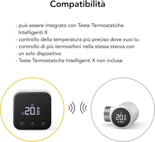 Thumbnail 2 de tado° Sensori di temperatura wireless X per termosifoni