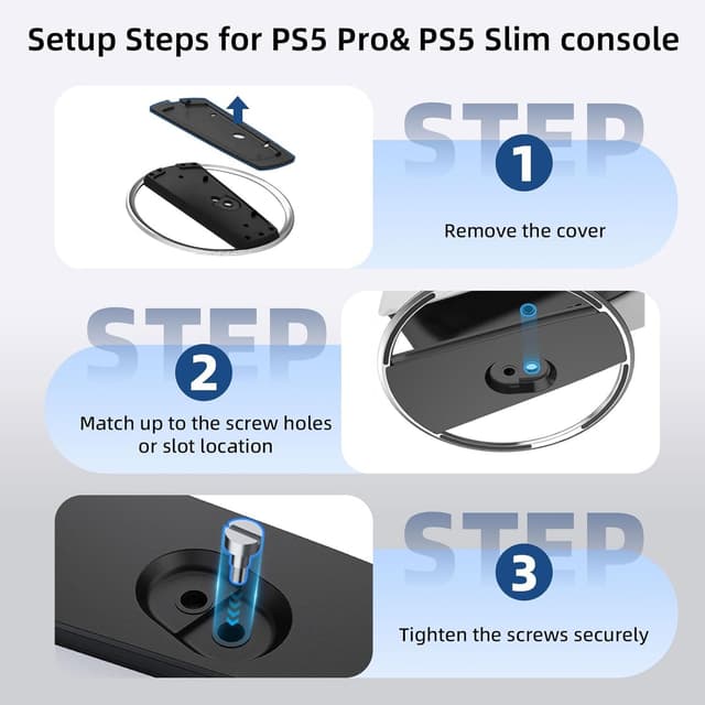 Thumbnail 5 de Suoxiom Vertikaler Standfuß für PS5 Slim