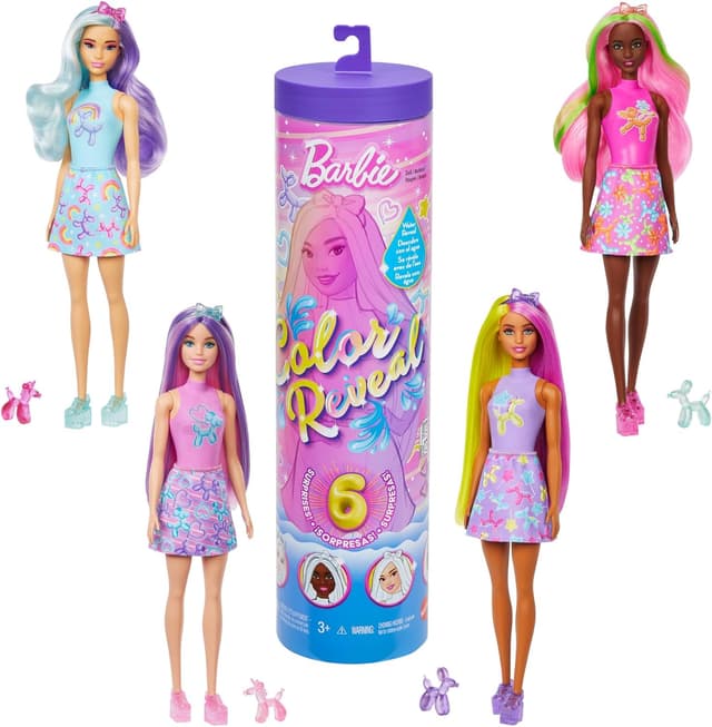 Imagen de Barbie Color Reveal JFV58 6 Surprises en OfertitasTOP