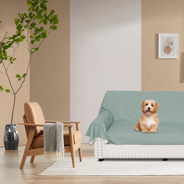 Thumbnail 4 de DUJUIKE Copriletto Impermeabile Twin 160x230 Verde