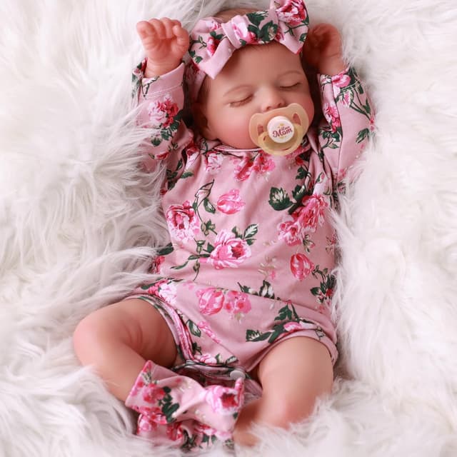 Thumbnail 3 de BABESIDE Lifelike Reborn Baby Doll 20 inch