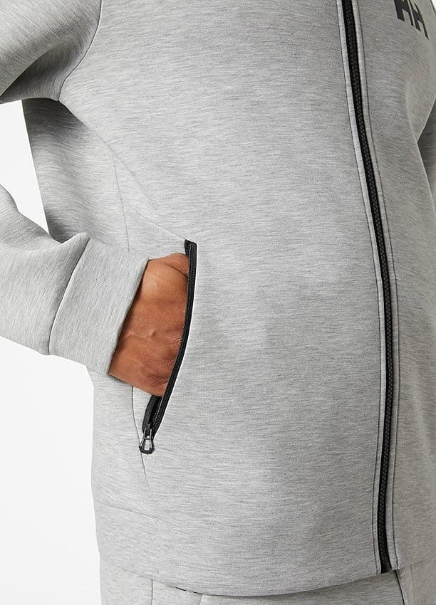 Thumbnail 4 de Helly Hansen HP Ocean FZ 2.0 Chaqueta gris melange M