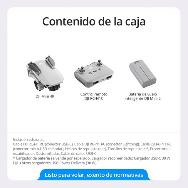 Thumbnail 5 de DJI Mini 4K dron ultraligero 4K